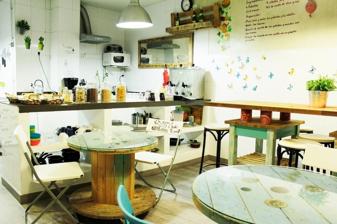 Imagen del bar/restaurante del Hostel Los Amigos, Plaza de Oriente - &Oacute;pera. Foto 5