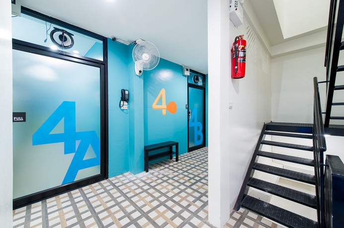 Imagen de los interiores del Hostel Matchbox Bangkok. Foto 13