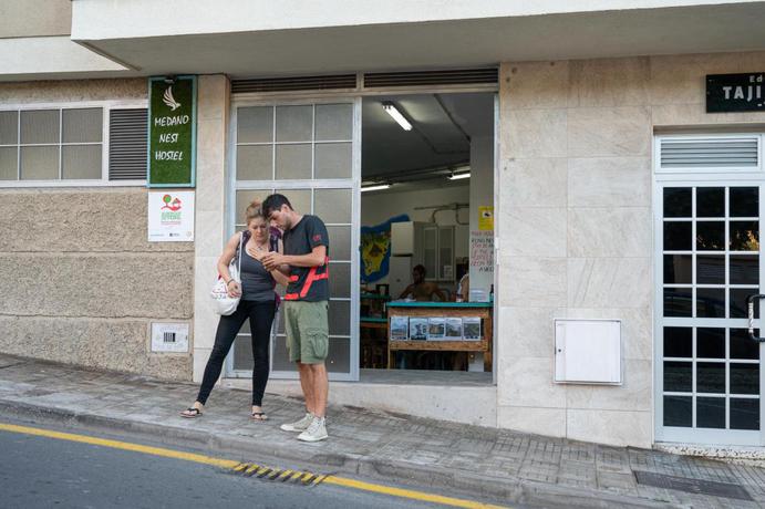 Imagen de los exteriores del Hostel Medano Nest. Foto 6