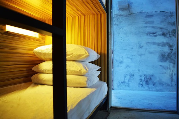 Imagen de los interiores del Hostel Mingle Kuala Lumpur. Foto 17