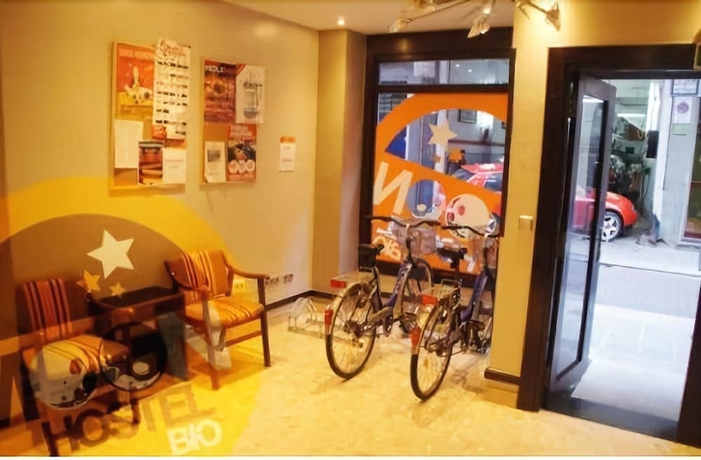 Imagen de los interiores del Hostel Moon Bio. Foto 11