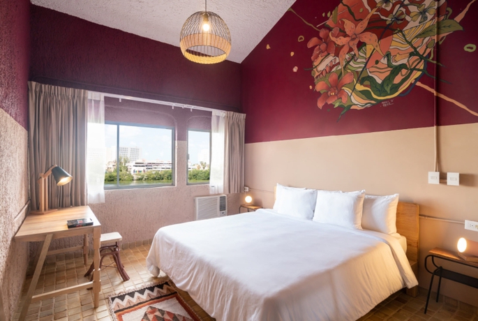 Imagen de la habitación del Hostel N&iacute;lu Cancun Zona Hotelera by Selina. Foto 4