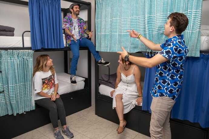 Imagen de la habitación del Hostel One Catedral. Foto 11