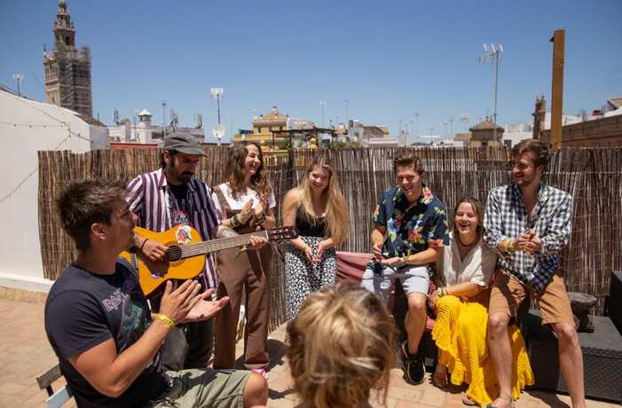 Imagen de la habitación del Hostel One Catedral. Foto 15