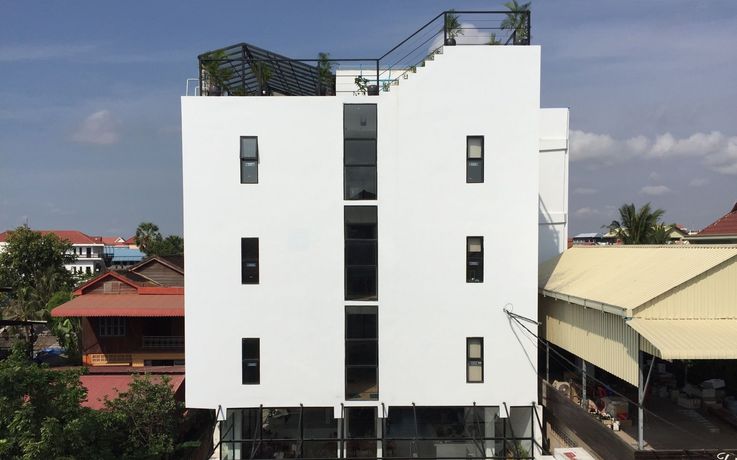Imagen de los exteriores del Hostel Onederz Siem Reap. Foto 8