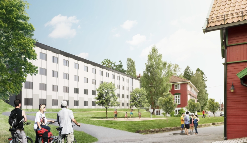Imagen de los exteriores del Hostel Oslo R&oslash;nningen. Foto 8