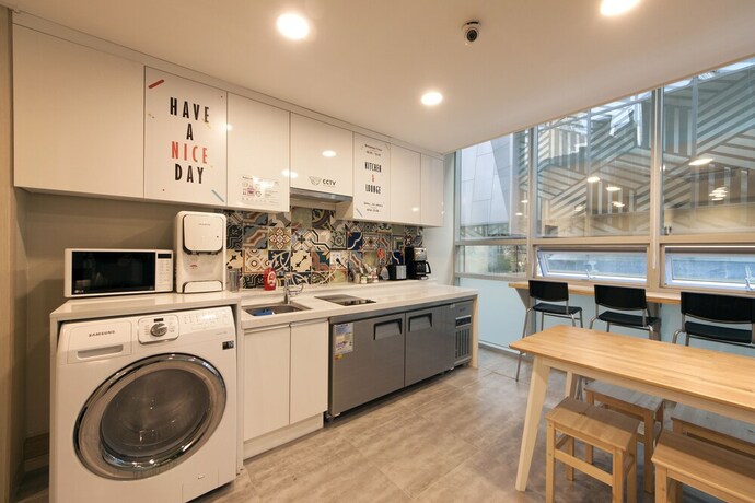 Imagen del bar/restaurante del Hostel Oyo Myeongdong 1. Foto 11