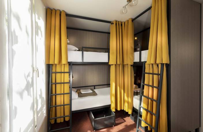 Imagen de la habitación del Hostel Paris, Parque de la Villete. Foto 3