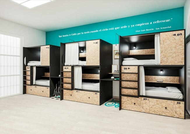 Imagen de la habitación del Hostel Planeta Cadiz. Foto 20