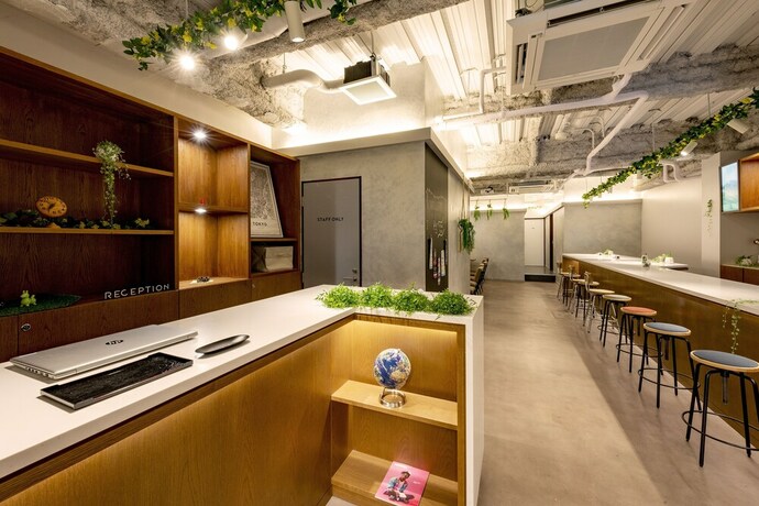 Imagen de los interiores del Hostel Plat Keikyu Minowa Forest. Foto 34