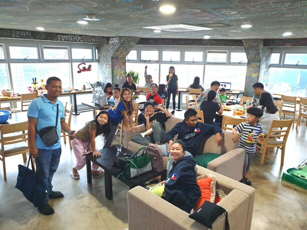 Imagen de los interiores del Hostel Popcorn Haeundae. Foto 26