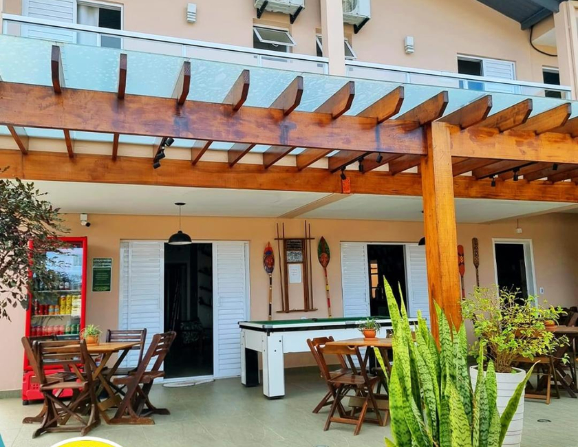 Imagen general del Hostel Praia Grande, Ubatuba. Foto 2