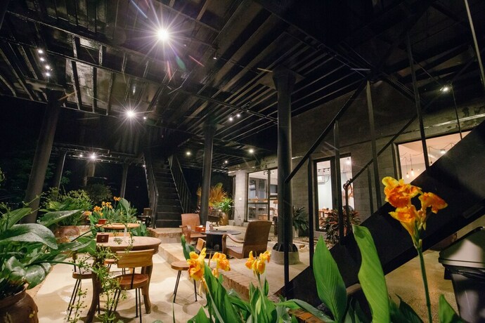 Imagen del bar/restaurante del Hostel Pu Luong. Foto 17