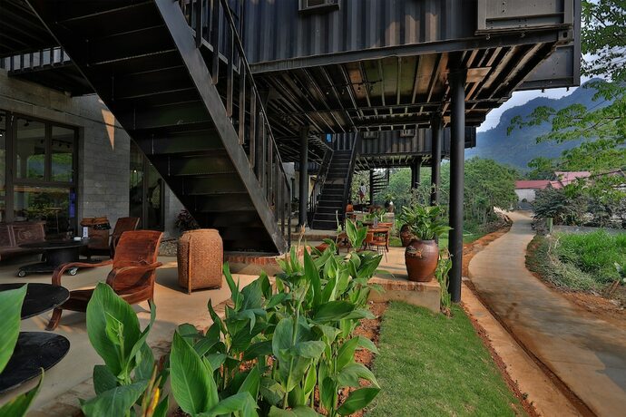 Imagen general del Hostel Pu Luong. Foto 9