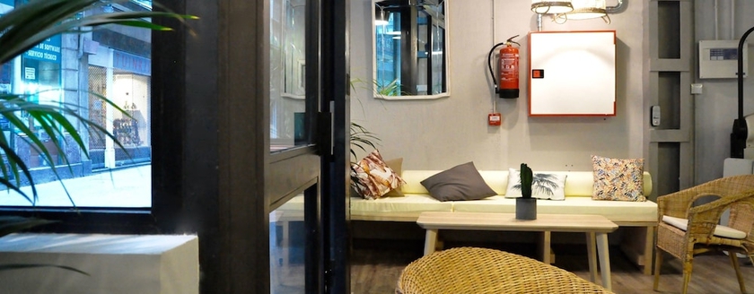 Imagen de los interiores del Hostel Quartier Bilbao. Foto 17