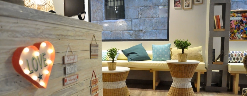 Imagen de los interiores del Hostel Quartier Bilbao. Foto 18