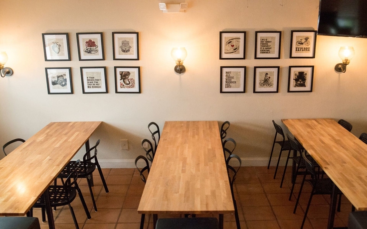 Imagen del bar/restaurante del Hostel Rock. Foto 6