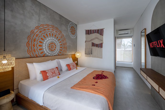 Imagen de la habitación del Hostel Roomates Surf Camp Canggu by Ini Vie Hospitality. Foto 13