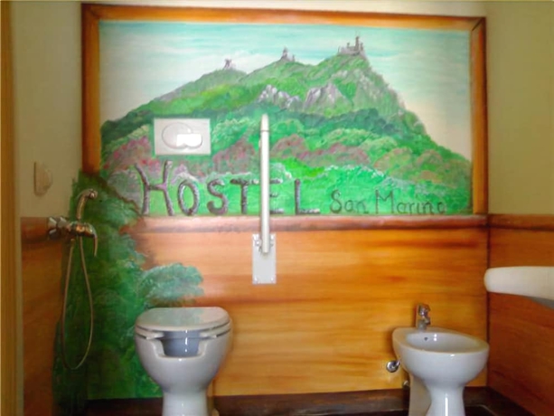 Imagen de la habitación del Hostel San Marino, Borgo Maggiore. Foto 15