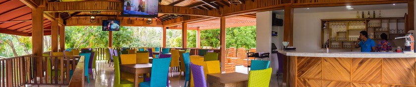 Imagen del bar/restaurante del Hostel Senderos del Mar. Foto 4