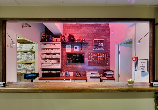 Imagen de los interiores del Hostel Skanstulls. Foto 16