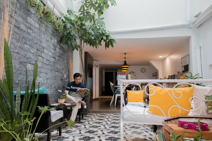 Imagen del bar/restaurante del Hostel Sla Boutique. Foto 3