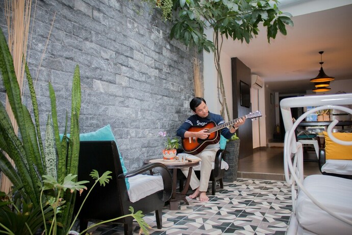 Imagen del bar/restaurante del Hostel Sla Boutique. Foto 4