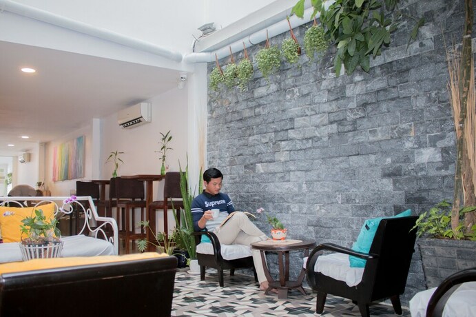 Imagen del bar/restaurante del Hostel Sla Boutique. Foto 5