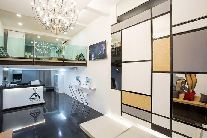 Imagen de los interiores del Hostel Sleeplab. Foto 18