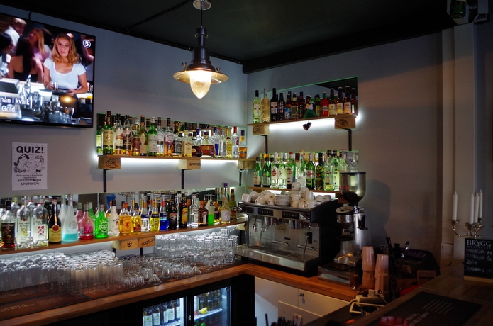 Imagen del bar/restaurante del Hostel Spoton and Sportsbar. Foto 1