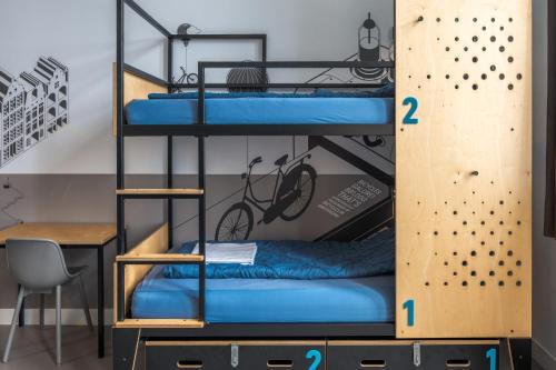 Imagen de la habitación del Hostel Stayokay Amsterdam Oost. Foto 8