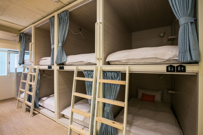 Imagen de la habitación del Hostel Stray Birds Taichung. Foto 7