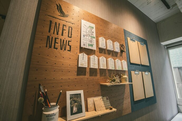 Imagen de los interiores del Hostel Stray Birds Taichung. Foto 20