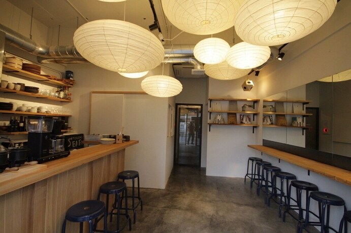 Imagen del bar/restaurante del Hostel Sunny Day, Takamatsu. Foto 16