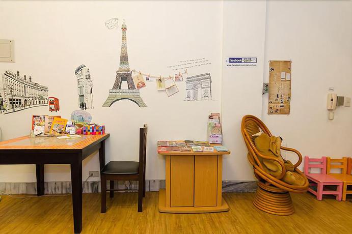 Imagen de los interiores del Hostel Tainan Here 2. Foto 7