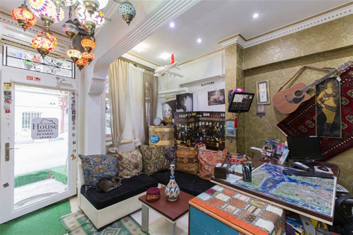 Imagen de los interiores del Hostel Taksim Green House. Foto 13