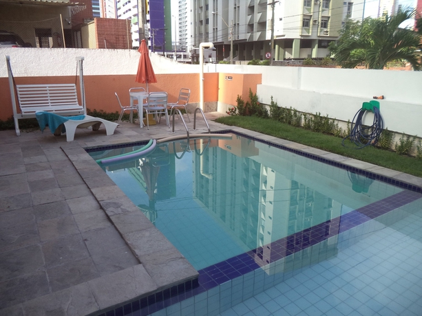 Imagen de la piscina del Hostel Tamba&uacute;, JO&Atilde;O PESSOA. Foto 6