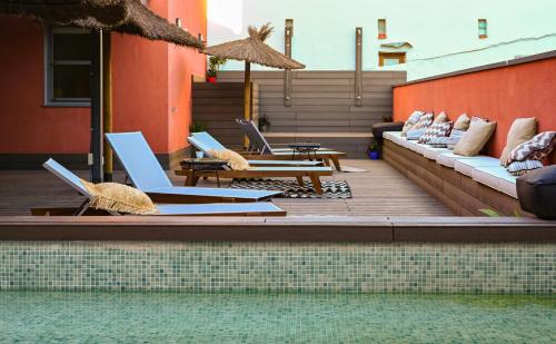 Imagen de los exteriores del Hostel The Central House Madrid Lavapi&eacute;s. Foto 13