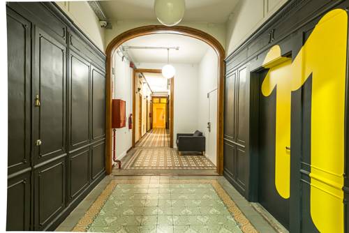 Imagen de los interiores del Hostel The Loft, Eixample. Foto 12