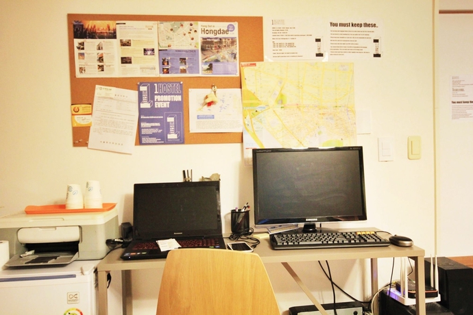 Imagen de los interiores del Hostel The One, Seul. Foto 15