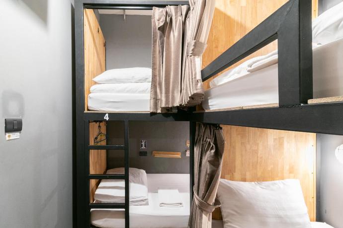 Imagen de la habitación del Hostel Timber, Bangkok. Foto 7