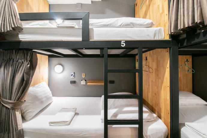 Imagen de la habitación del Hostel Timber, Bangkok. Foto 8