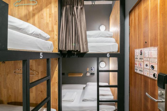 Imagen de la habitación del Hostel Timber, Bangkok. Foto 9