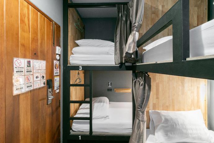 Imagen de la habitación del Hostel Timber, Bangkok. Foto 10