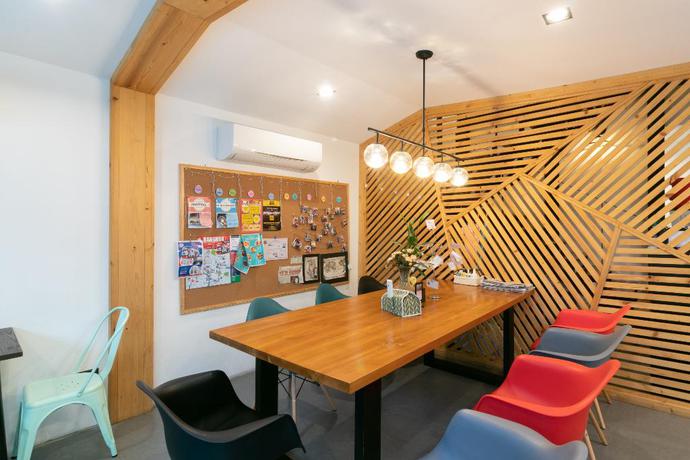 Imagen del bar/restaurante del Hostel Timber. Foto 6