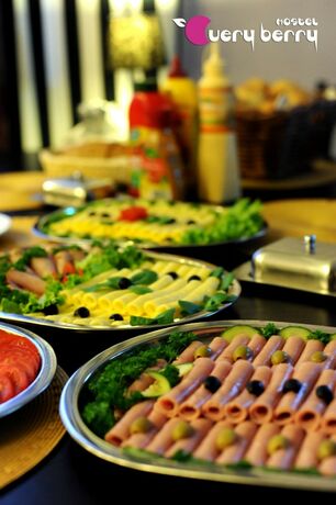 Imagen del bar/restaurante del Hostel Very Berry. Foto 11