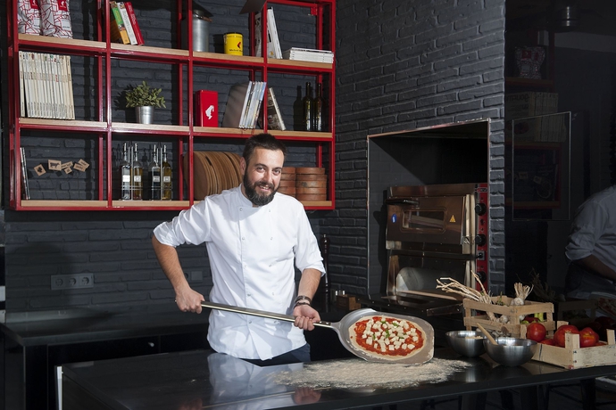 Imagen del bar/restaurante del Hostel Wabi s. Foto 3