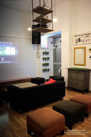 Imagen del bar/restaurante del Hostel Way Madrid. Foto 2