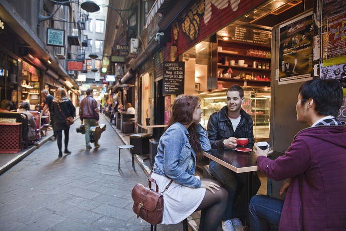 Imagen de los exteriores del Hostel Yha Melbourne Central. Foto 15
