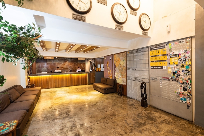 Imagen de los interiores del Hostel Z, Makati. Foto 13